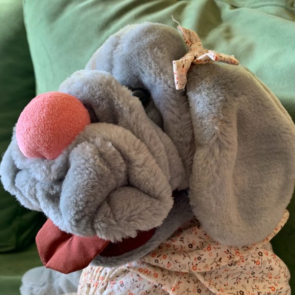 Vintage 1981 Ganz Bros Wrinkles 18" dog puppet - Picture 2 of 7